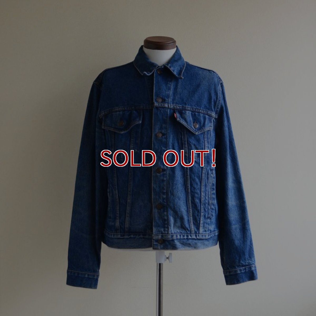 画像1: 1980s Levi's 70506 デニムジャケット　 表記42R  (1)