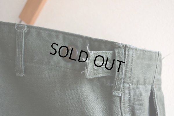 画像10: 1950s US.ARMY コットンベイカーパンツ  初期型  表記MEDIUM