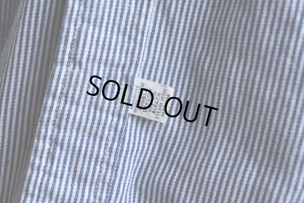 画像11: 1980-90s Polo RALPH LAUREN ガチャポケ ヒッコリーシャツ  MADE IN USA  表記XL