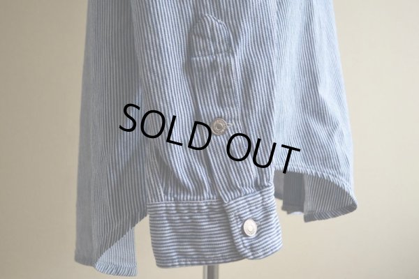 画像12: 1980-90s Polo RALPH LAUREN ガチャポケ ヒッコリーシャツ  MADE IN USA  表記XL