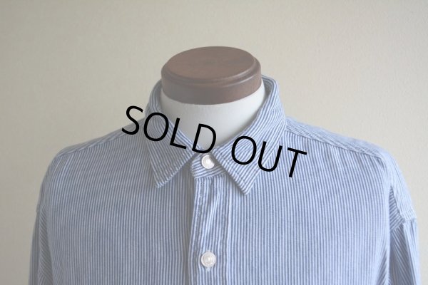 画像6: 1980-90s Polo RALPH LAUREN ガチャポケ ヒッコリーシャツ  MADE IN USA  表記XL