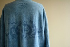 画像12: 1990s STONE AGED ROCKWEAR ココペリスウェット　 表記L  (12)