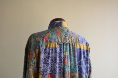 画像11: 1990s NAUTICA 総柄BDシャツ　 表記L  (11)
