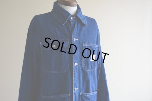 画像9: POINTER BRAND デニムカバーオール　 MADE IN USA　 実寸M 