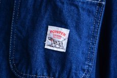 画像5: POINTER BRAND デニムカバーオール　 MADE IN USA　 実寸M  (5)