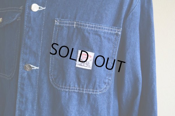 画像8: POINTER BRAND デニムカバーオール　 MADE IN USA　 実寸M 