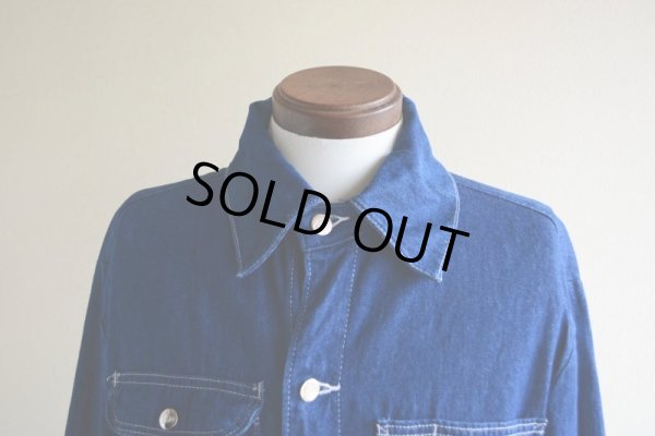 画像7: POINTER BRAND デニムカバーオール　 MADE IN USA　 実寸M 