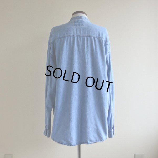 画像3: 1990s Levi's デニムバンドカラーシャツ  表記L