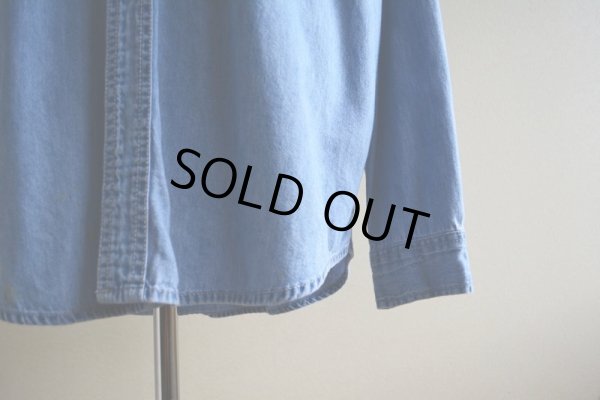 画像11: 1990s Levi's デニムバンドカラーシャツ  表記L