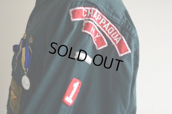 画像10: 1960s BOY SCOUTS EXPLORERS シャツ　 表記14 1/2 