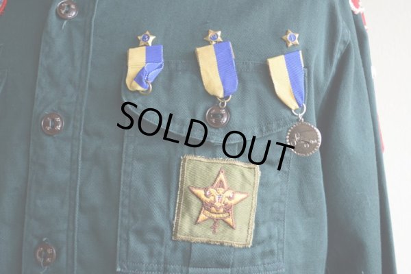 画像7: 1960s BOY SCOUTS EXPLORERS シャツ　 表記14 1/2 