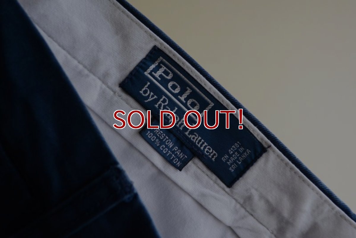 画像4: 1990s Polo by RalphLauren チノトラウザー　 表記32×30  (4)