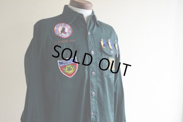 画像11: 1960s BOY SCOUTS EXPLORERS シャツ　 表記14 1/2 