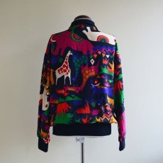 画像3: 1990s John's Girl Collectibles 総柄プルオーバージャケット　 表記36/16-W  (3)