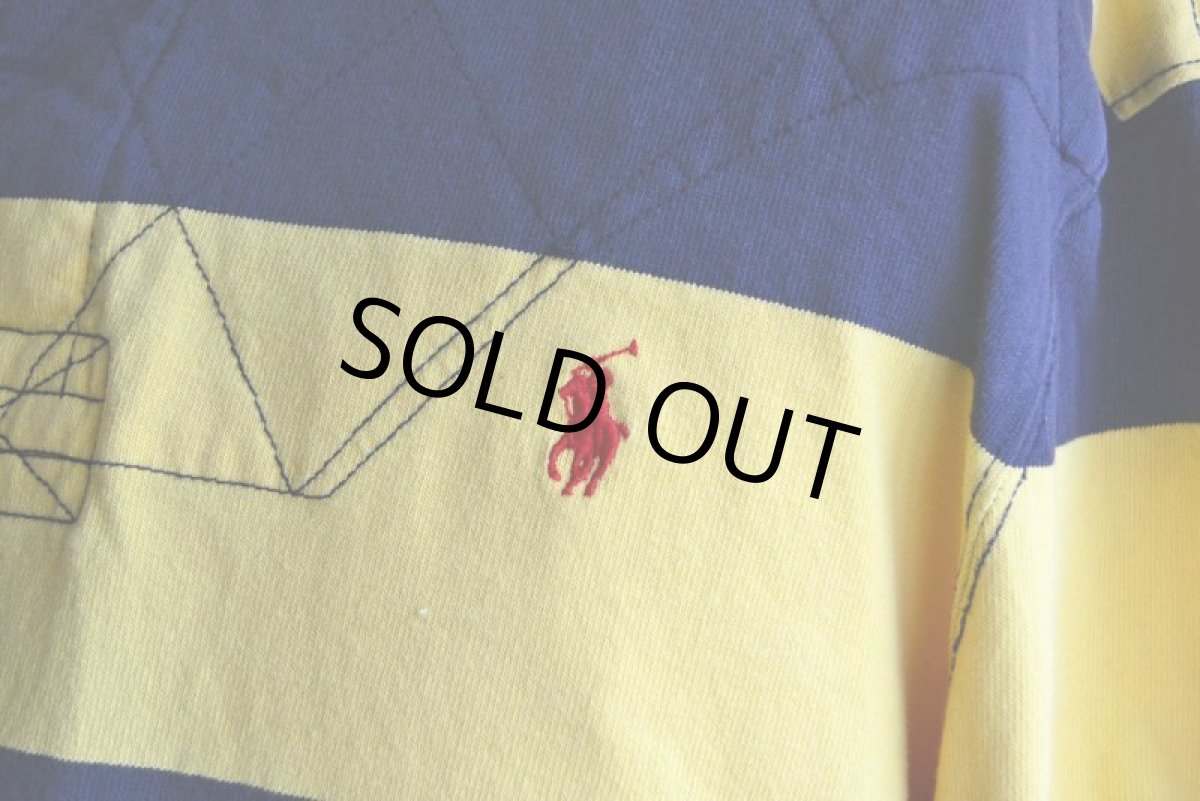 画像7: Polo by RalphLauren ラガーシャツ　 表記XL  (7)