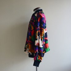 画像4: 1990s John's Girl Collectibles 総柄プルオーバージャケット　 表記36/16-W  (4)