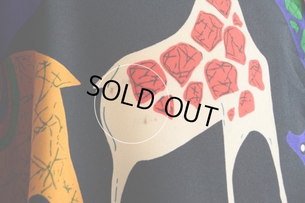 画像16: 1990s John's Girl Collectibles 総柄プルオーバージャケット  表記36/16-W