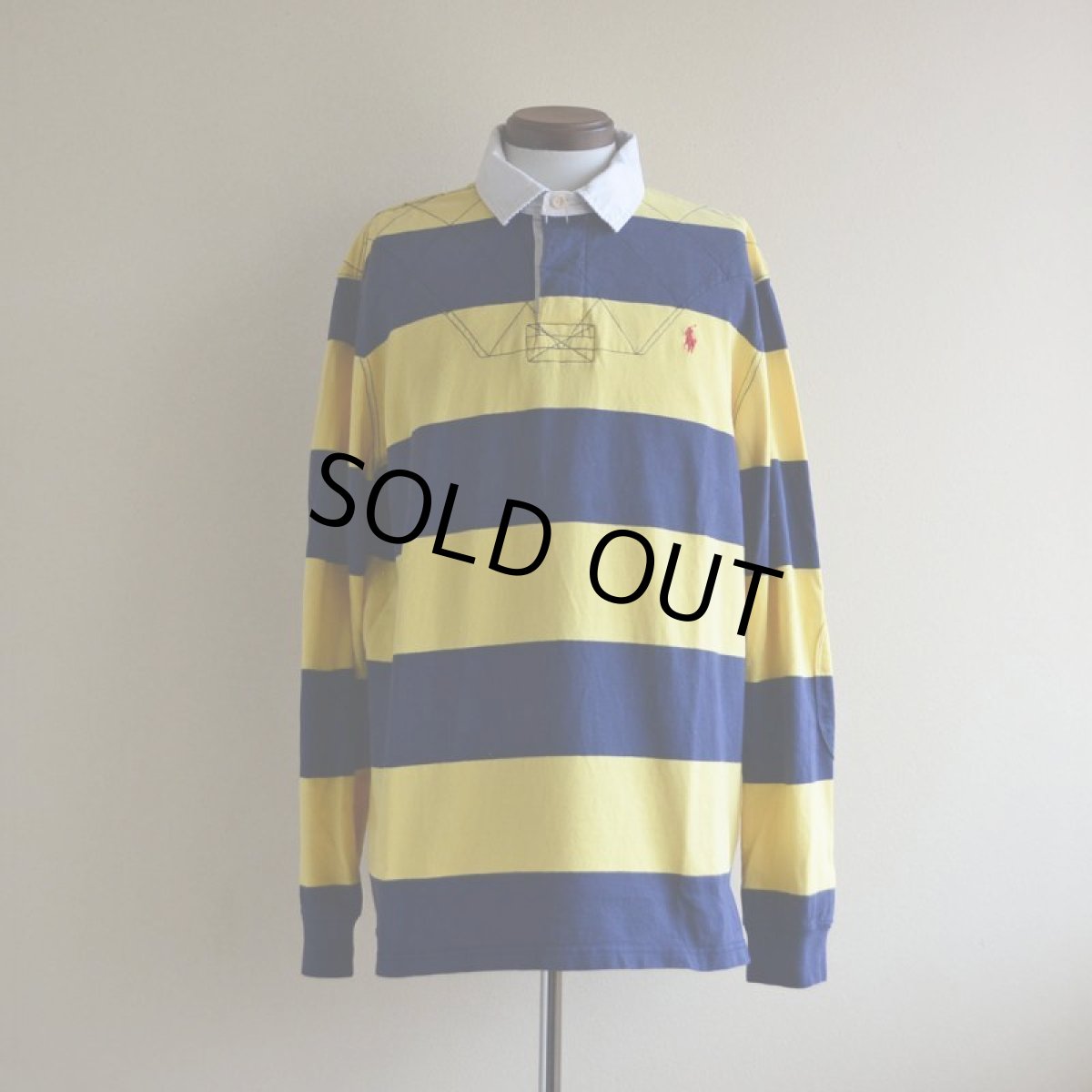 画像1: Polo by RalphLauren ラガーシャツ　 表記XL  (1)