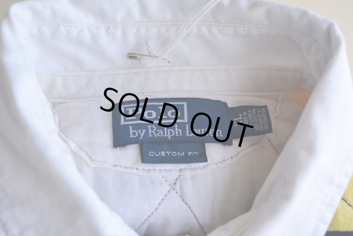画像5: Polo by RalphLauren ラガーシャツ　 表記XL  (5)