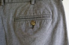 画像13: TOMMY HILFIGER ツータックヘリンボーンパンツ　 表記34×30  (13)