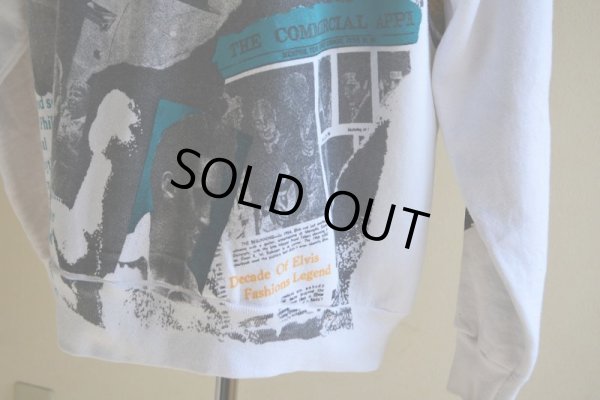 画像14: 1990s ELVIS 総柄スウェット  MADE IN USA  表記XL