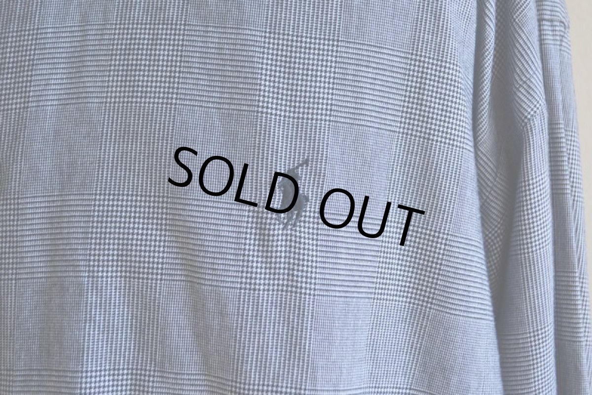 画像7: RalphLauren グレンチェックビッグシャツ　 表記XXL  (7)