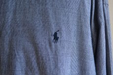 画像7: RalphLauren グレンチェックビッグシャツ　 表記XXL  (7)