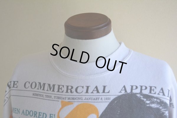 画像6: 1990s ELVIS 総柄スウェット  MADE IN USA  表記XL