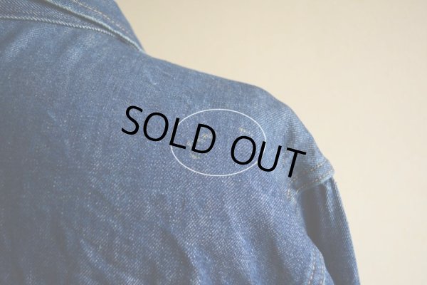 画像16: 1960s unknown デニムジャケット　 実寸38-40 