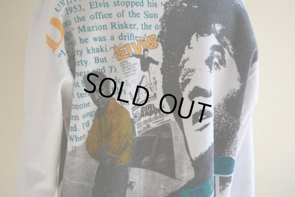 画像13: 1990s ELVIS 総柄スウェット  MADE IN USA  表記XL