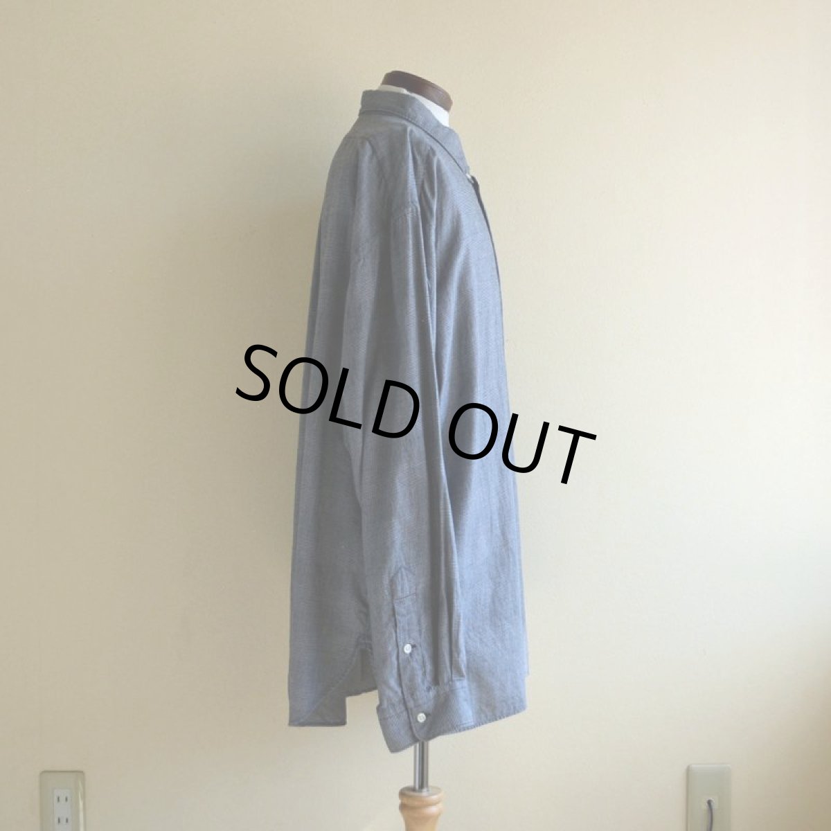 画像2: RalphLauren グレンチェックビッグシャツ　 表記XXL  (2)