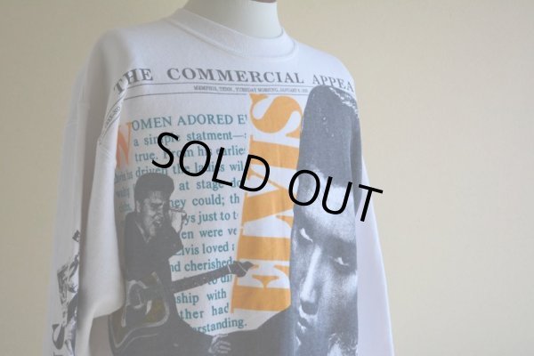 画像8: 1990s ELVIS 総柄スウェット  MADE IN USA  表記XL