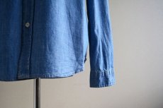 画像9: AEROPOSTALE シャンブレーバンドカラーシャツ　 表記M  (9)