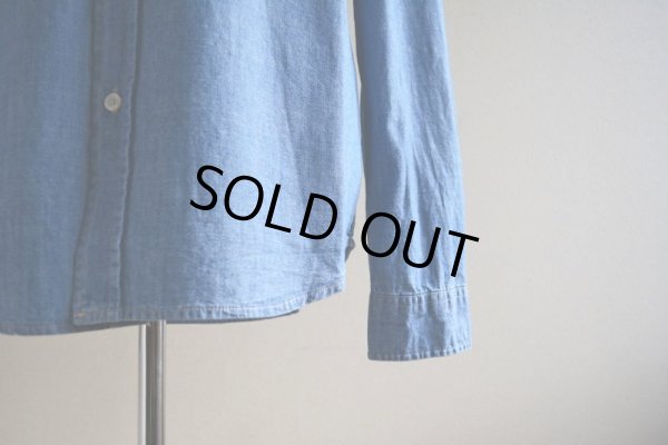 画像9: AEROPOSTALE シャンブレーバンドカラーシャツ　 表記M 