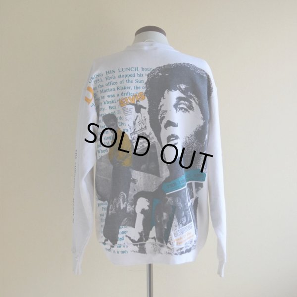 画像3: 1990s ELVIS 総柄スウェット  MADE IN USA  表記XL