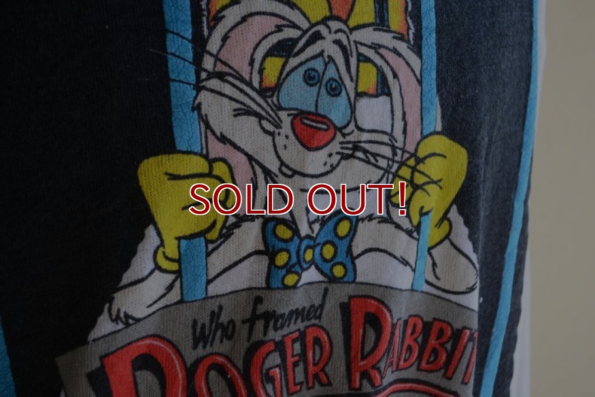 画像9: 1980s ROGER RABBIT スウェット　 実寸M  (9)