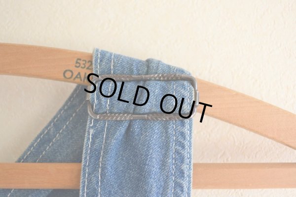 画像7: 1950-60s BIGSMITH デニムオーバーオール　 表記W38 