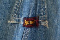 画像12: 1950-60s BIGSMITH デニムオーバーオール　 表記W38  (12)
