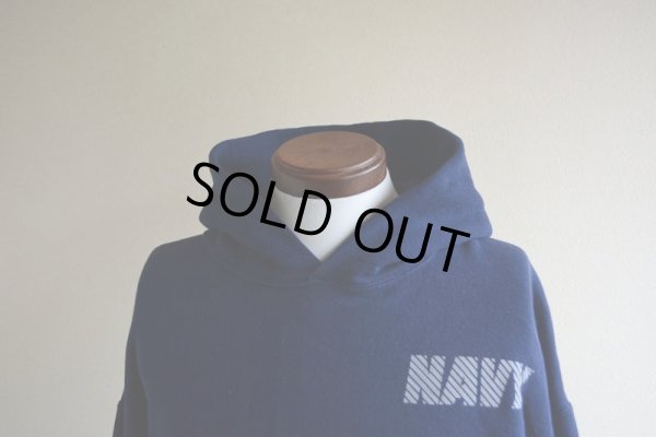 画像6: US.NAVY スウェットパーカー  MADE IN USA  表記L