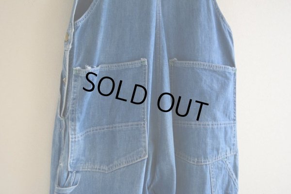 画像13: 1950-60s BIGSMITH デニムオーバーオール　 表記W38 