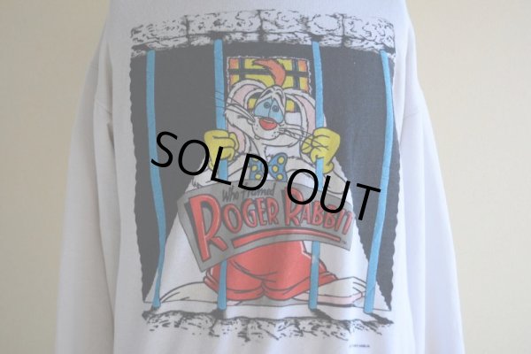 画像6: 1980s ROGER RABBIT スウェット  実寸M