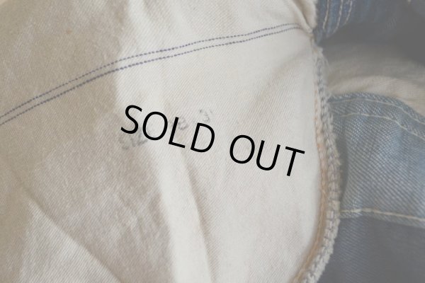 画像10: 1950-60s BIGSMITH デニムオーバーオール　 表記W38 