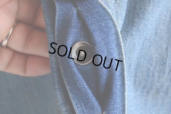 画像9: 1950-60s BIGSMITH デニムオーバーオール　 表記W38 