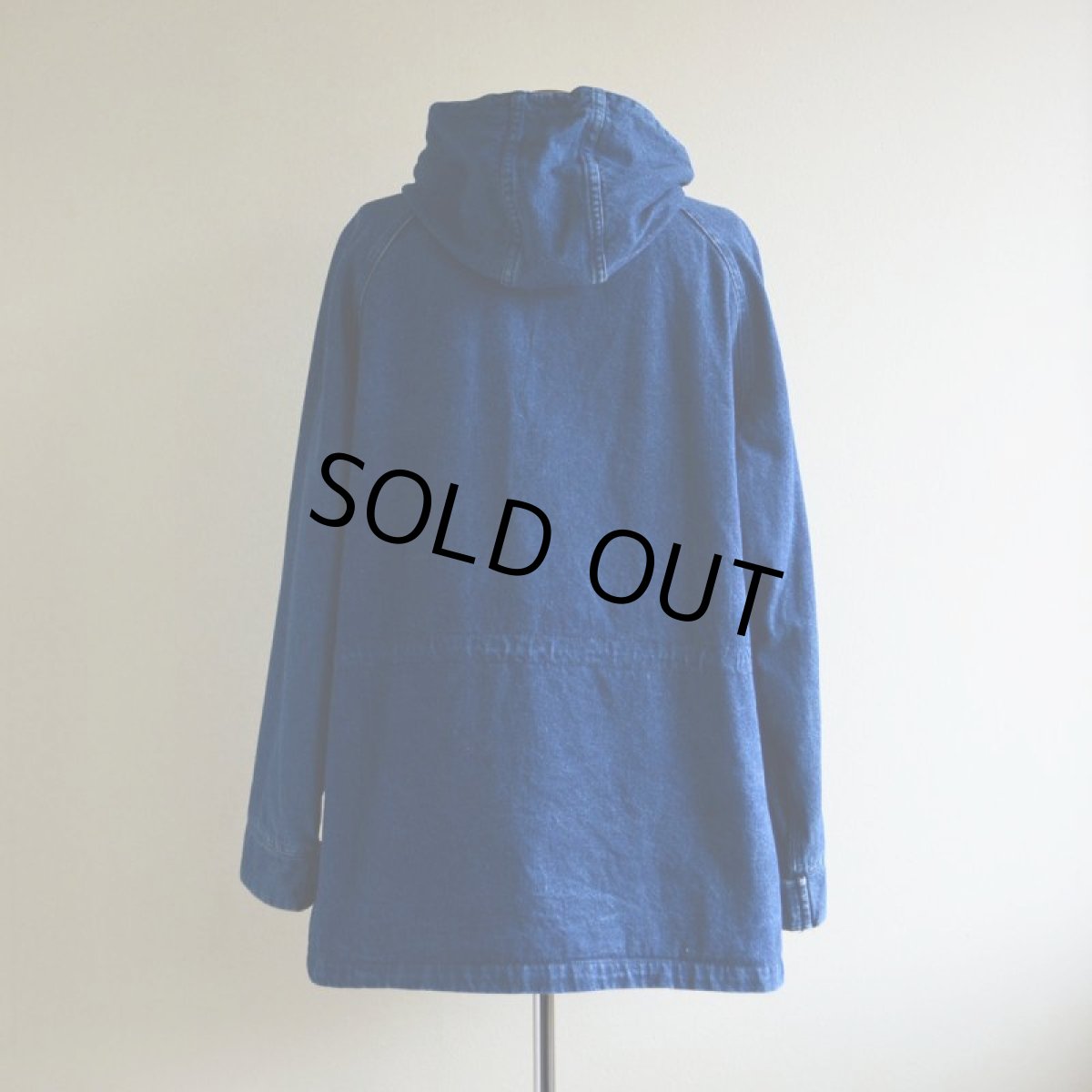 画像3: 1980s L.L.Bean デニムマウンテンパーカー　 実寸L  (3)