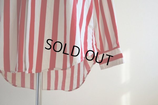 画像9: 1980s James River Traders ストライプシャツ　 ALL COTTON / MADE IN USA　 表記M 