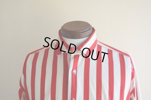 画像6: 1980s James River Traders ストライプシャツ　 ALL COTTON / MADE IN USA　 表記M 