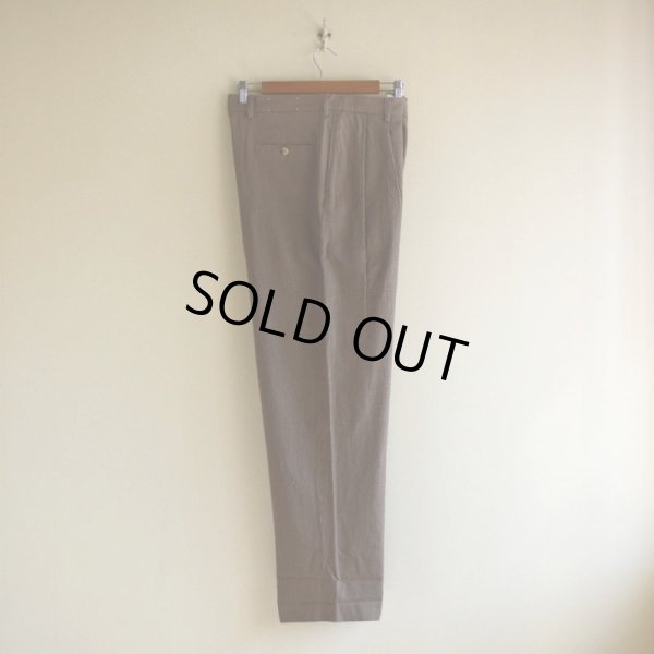 画像3: TOMMY HILFIGER ツータックトラウザー　 千鳥格子　 表記34×32 