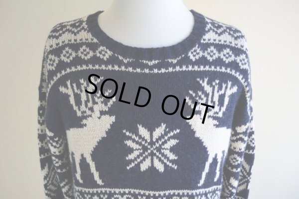 画像7: 1990s Polo Ralph Lauren トナカイ柄ノルディックセーター　 COTTON×ANGORA×CASHMERE　 表記L 