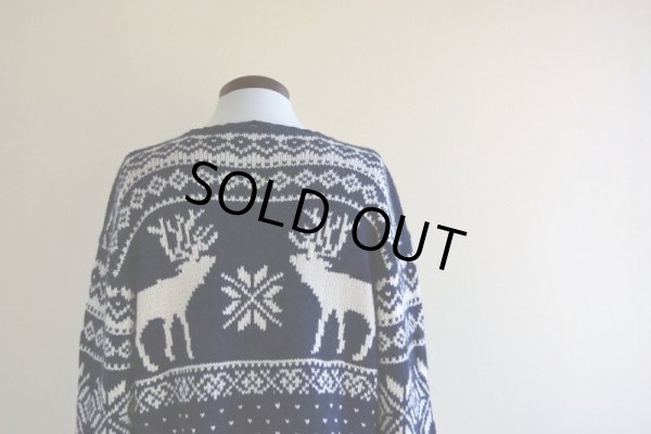 画像11: 1990s Polo Ralph Lauren トナカイ柄ノルディックセーター　 COTTON×ANGORA×CASHMERE　 表記L 