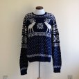 画像1: 1990s Polo Ralph Lauren トナカイ柄ノルディックセーター　<br>COTTON×ANGORA×CASHMERE　<br>表記L<br> (1)